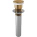 Brizo Push-Button Lavatory Drain in Brilliance Brushed Bronze (Less Overflow) - B07FXF58R5